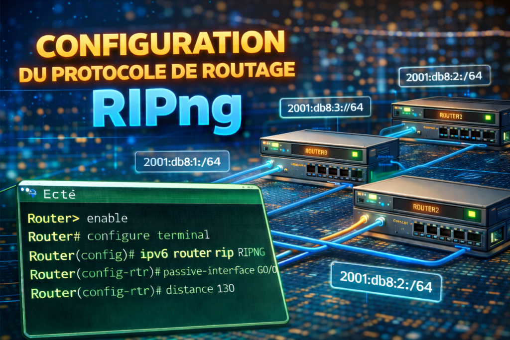 TP09 – Configuration du protocole de routage RIPng