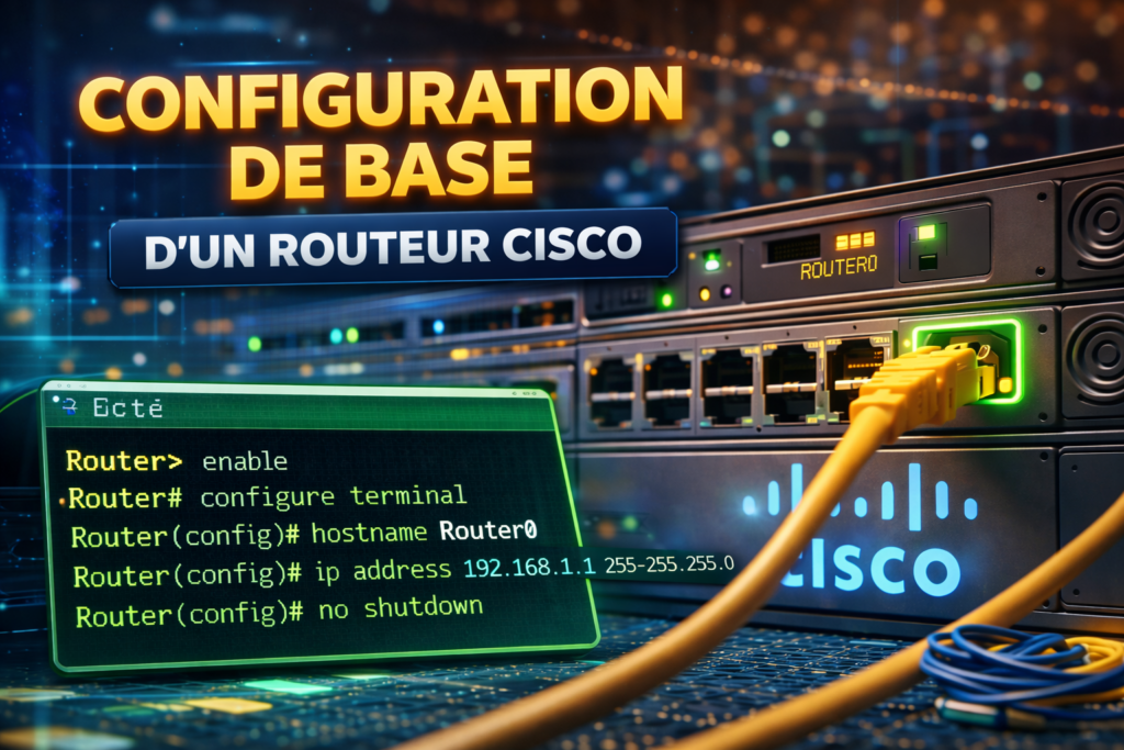 TP02 – Configuration de base d&rsquo;un routeur
