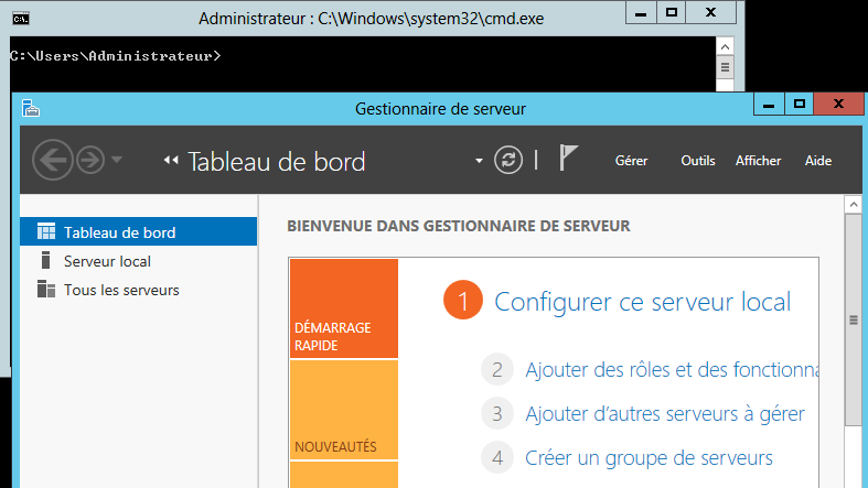 Étape 4 - Redémarrage