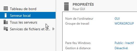 Étape 2a - Accéder aux paramètres de gestion à distance