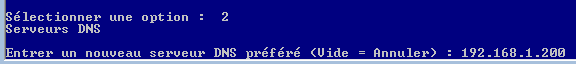 Étape 5 - Configuration DNS