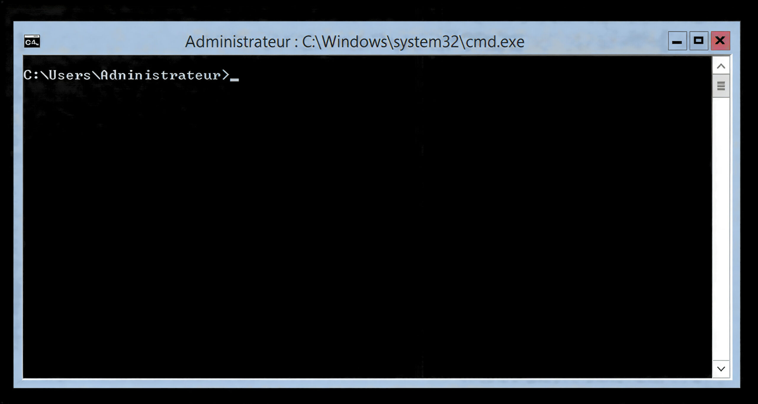 Étape 12 - Invite de commandes Core