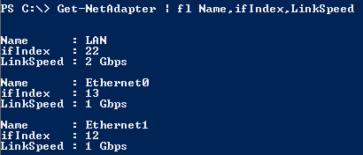 Étape 5 - Vérification cartes réseau