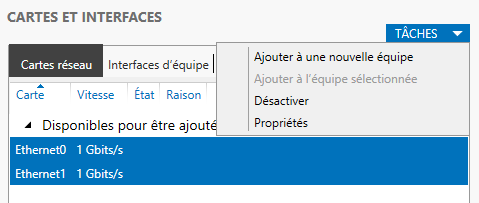 Étape 3b - Ajouter à une équipe