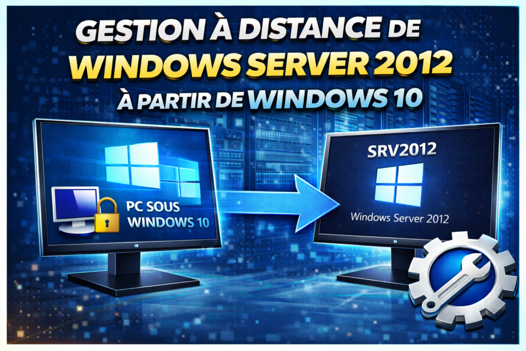 TP 13 – Gestion à distance de Windows Server 2012 à partir de Windows 10