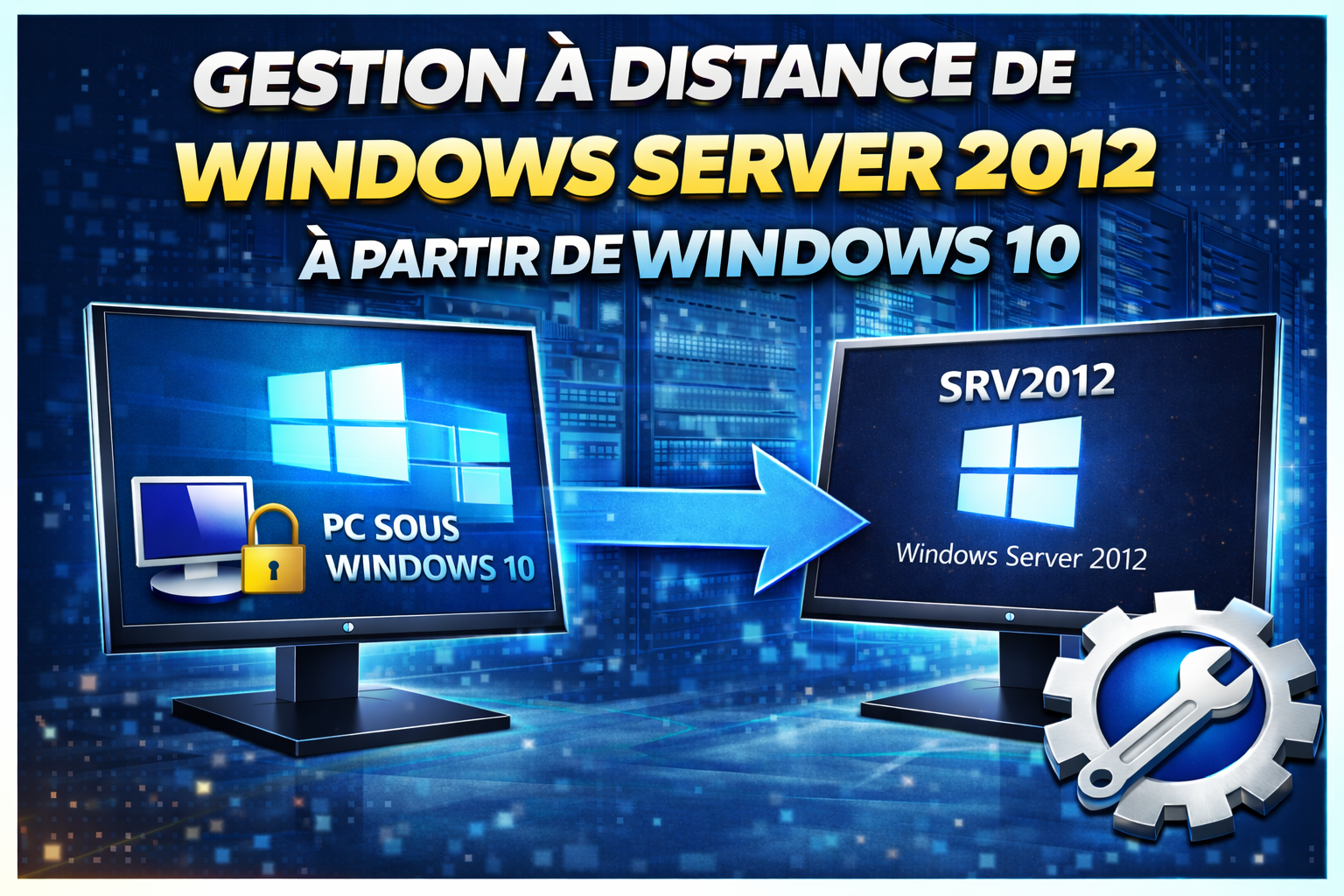 TP 13 – Gestion à distance de Windows Server 2012 à partir de Windows 10
