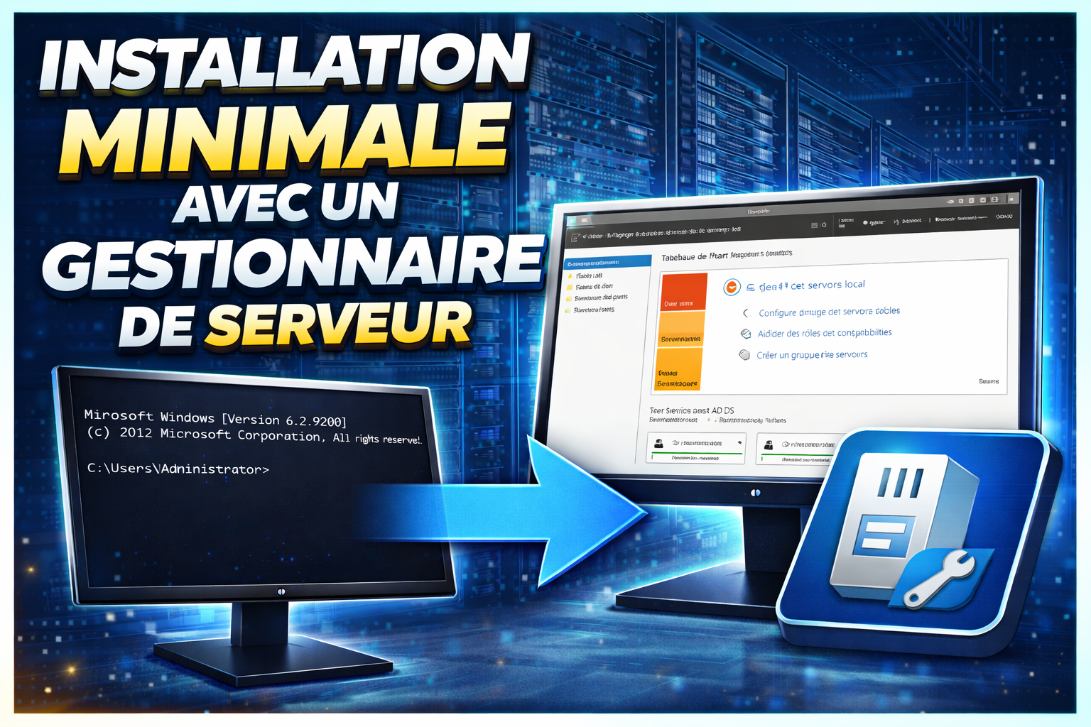 TP 03 – Passage de la version graphique à la version minimale avec le Gestionnaire de Serveur