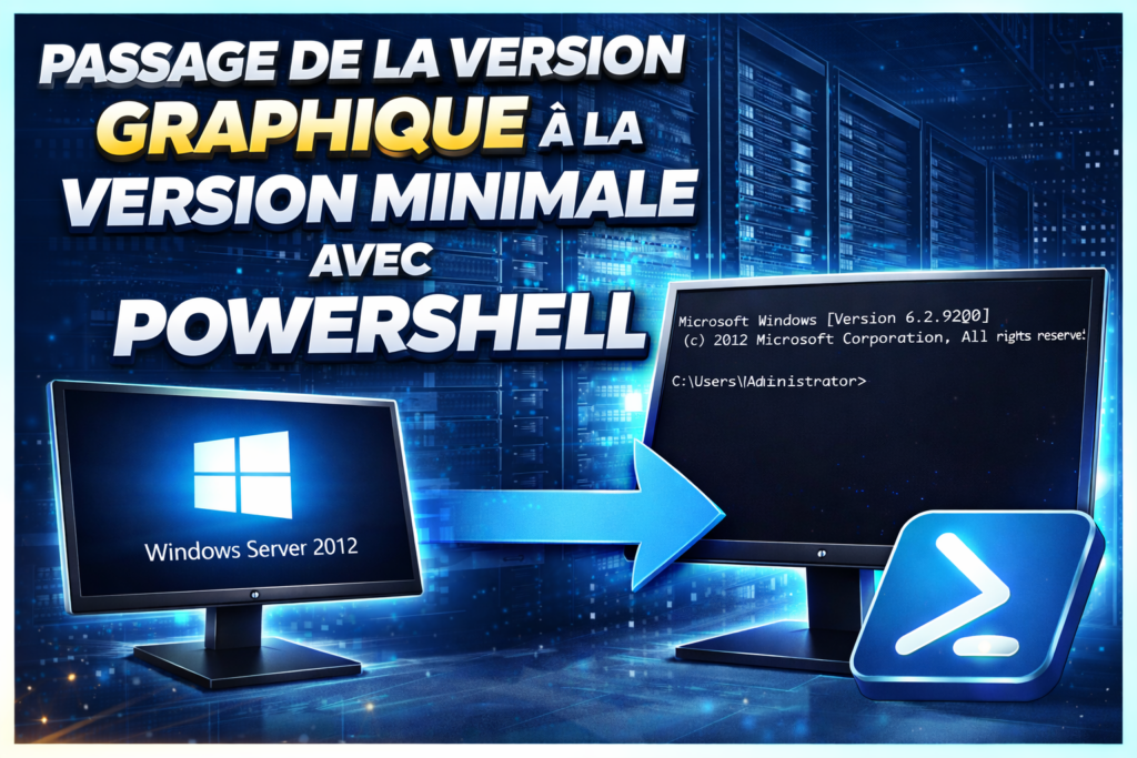TP 04 – Passage de la version graphique à la version minimale avec PowerShell