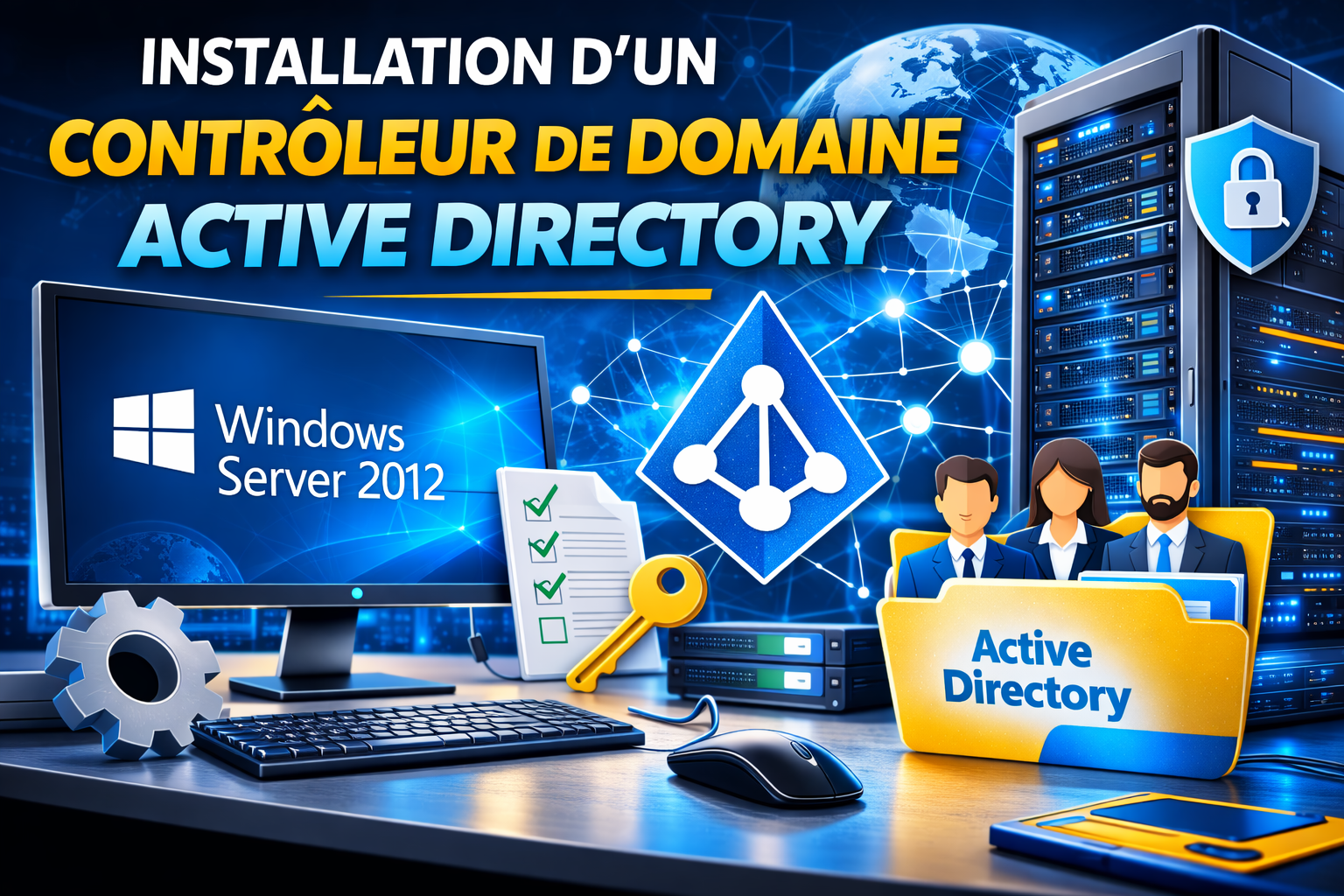 TP 14 – Installation d’un contrôleur de domaine Active Directory